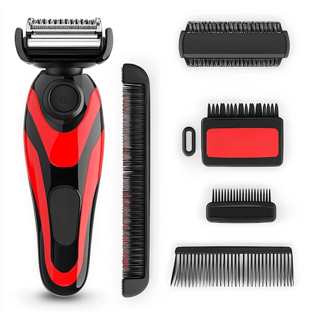 Photo hair cutting machine