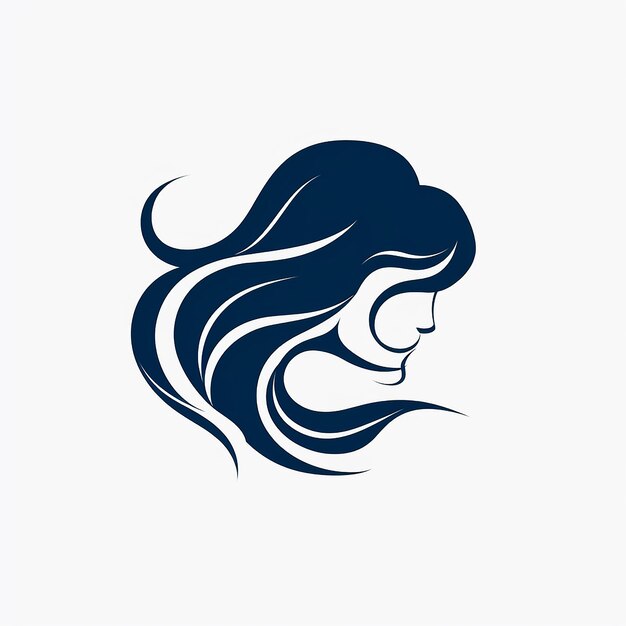 Hair Wave Logo Vector Icon Template