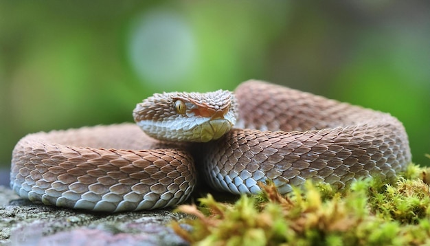 Hairy bush viper Atheris hispida