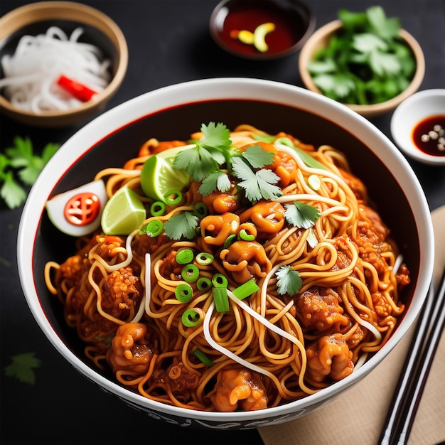 Hakka noodles noodles Chinese Chinese noodles food photography