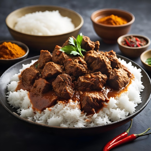 Halal Beef Rendang A Taste of Indonesia