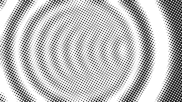 Half tone of many dots computer generated abstract background 3D render backdrop with optical illusion effect