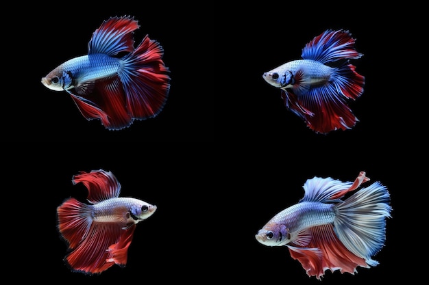 Halfmoon betta fish siamese fighting fish betta splendens