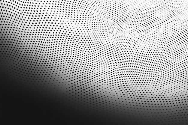 Photo halftone texture halftone background black and white halftone texture background ai generative