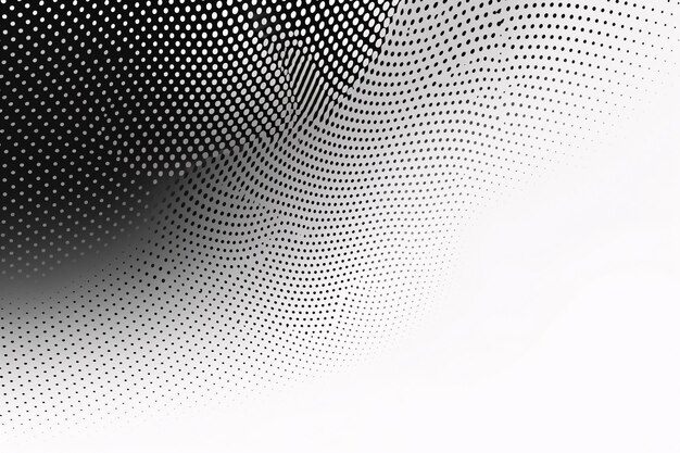 Photo halftone texture halftone background black and white halftone texture background ai generative