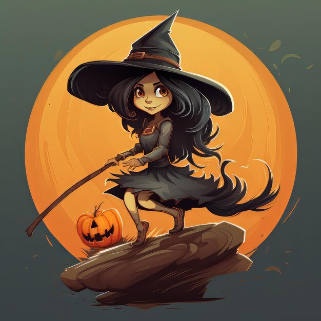 Halloween art design vector