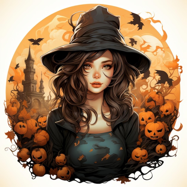 Halloween art design