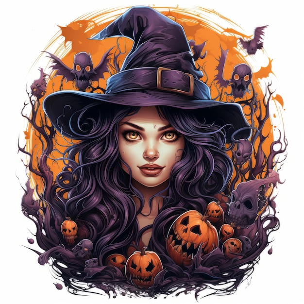 Halloween art design