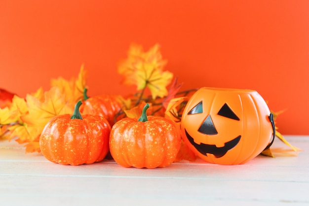 Halloween background orange