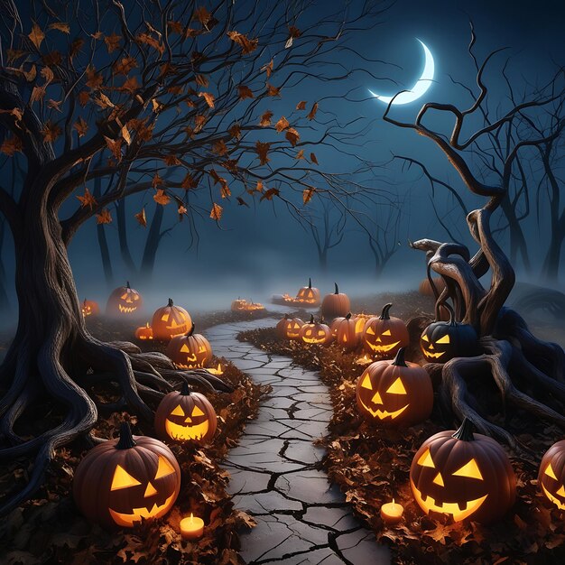 Halloween background that is realistic