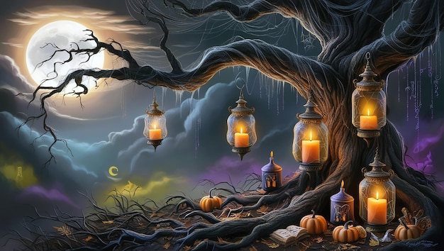 Halloween background