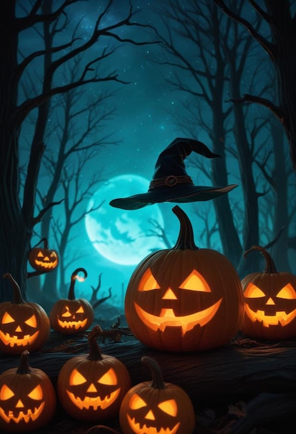 Photo halloween background