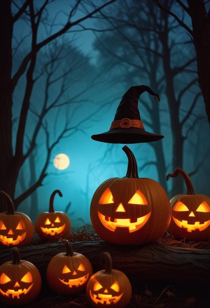 Photo halloween background