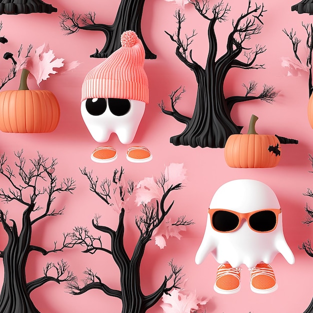 Halloween celebration background