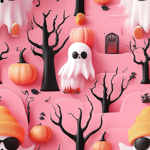 Halloween celebration background