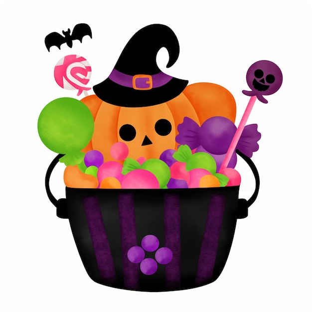 Halloween celebration background