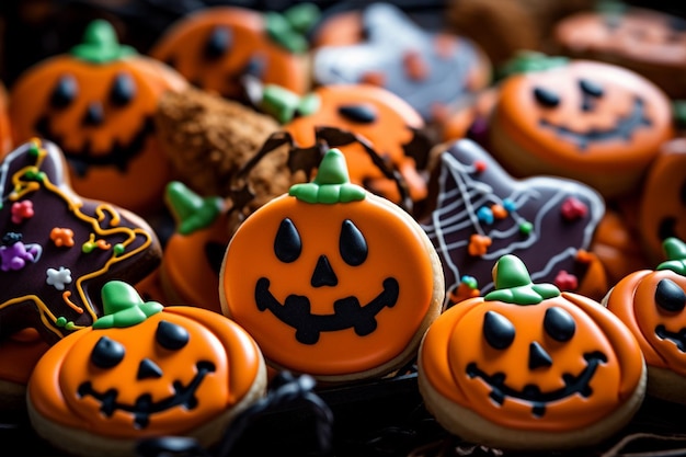 Halloween cookies