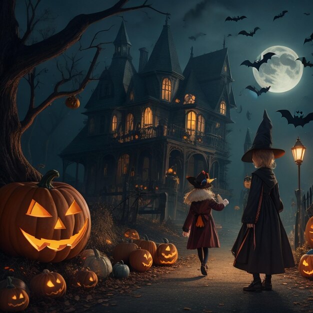 halloween dark and mysterious halloween night art halloween day halloween background