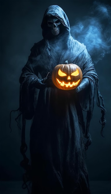 Halloween ghost costume character