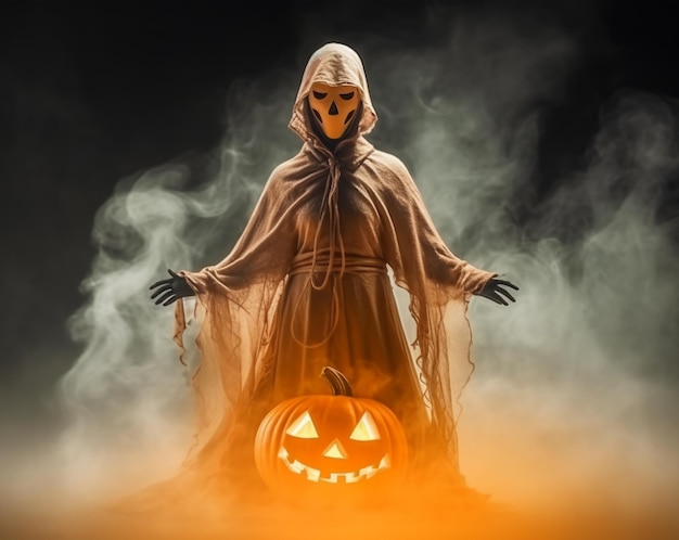 Halloween ghost costume character