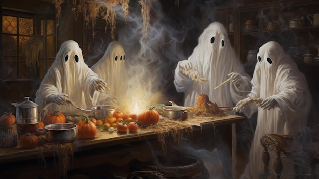 Photo halloween ghosts most amazing and trending hd wallpaper