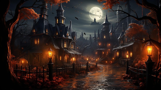 Halloween HD Bliss Free Wallpaper Delight in Theme of 3