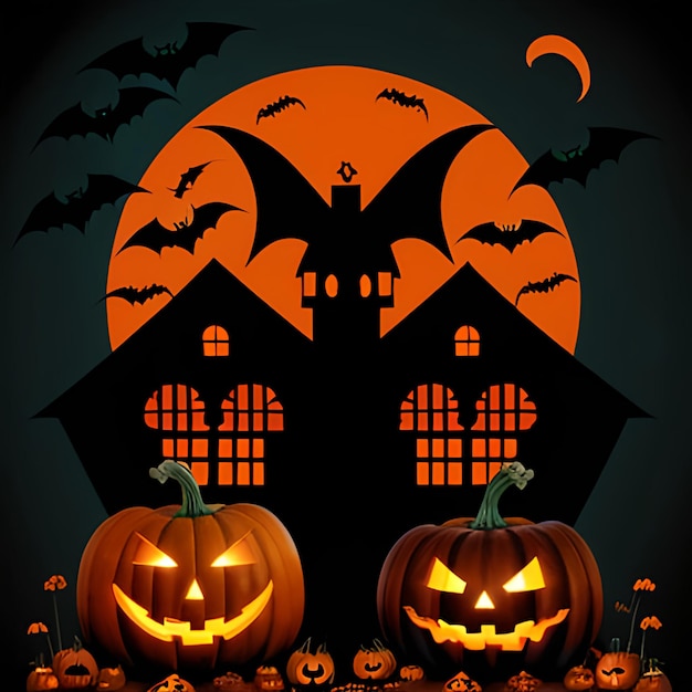 Halloween High quality vector style image