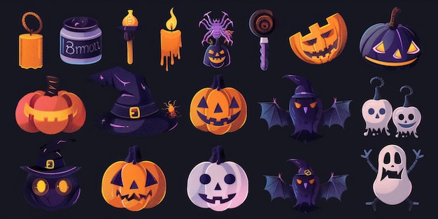 Halloween Icons Collection