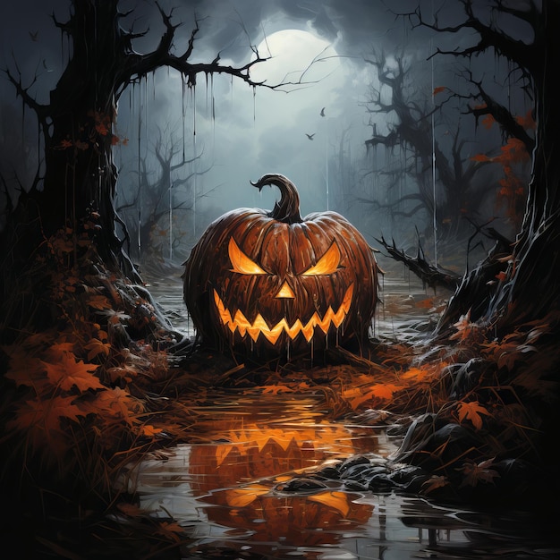 Halloween Illustration art design