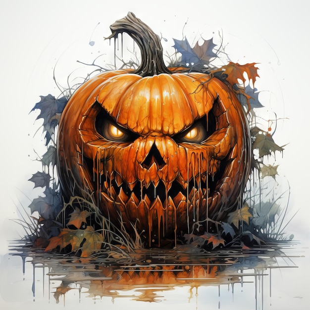 Halloween Illustration art design