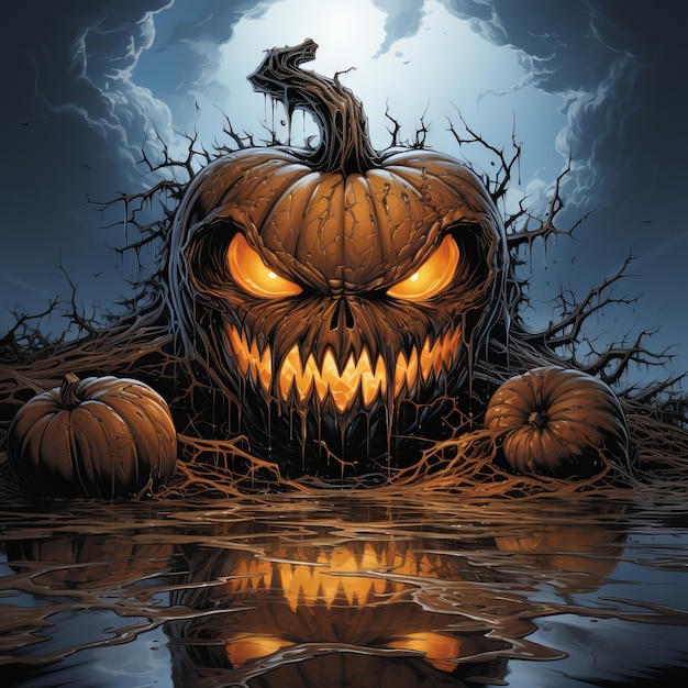 Halloween Illustration art design