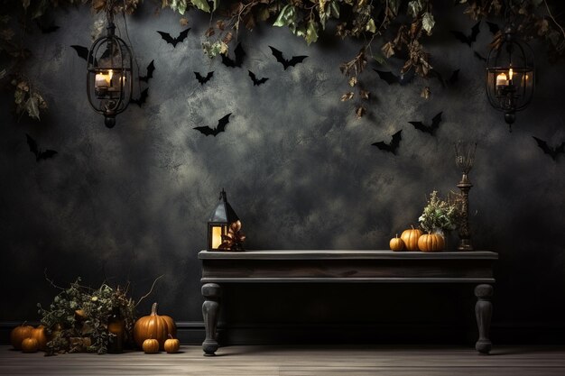 halloween illustration holiday pumpkin autumn celebration design dark october horror