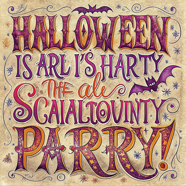 Halloween is a Scary Party