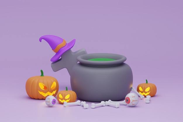 halloween making a spell