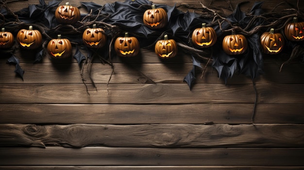 Halloween pumpkin background Illustration