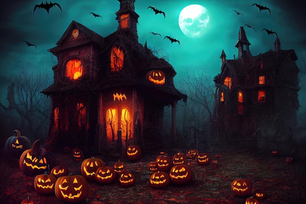 Halloween Pumpkin background