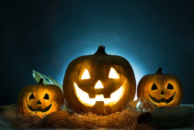 Halloween Pumpkin Burning 