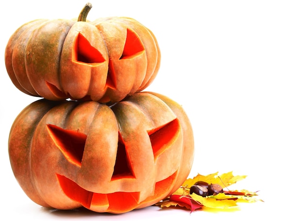 Halloween Pumpkins isolated