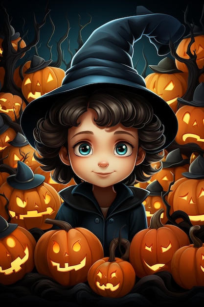 Halloween's day illlustration