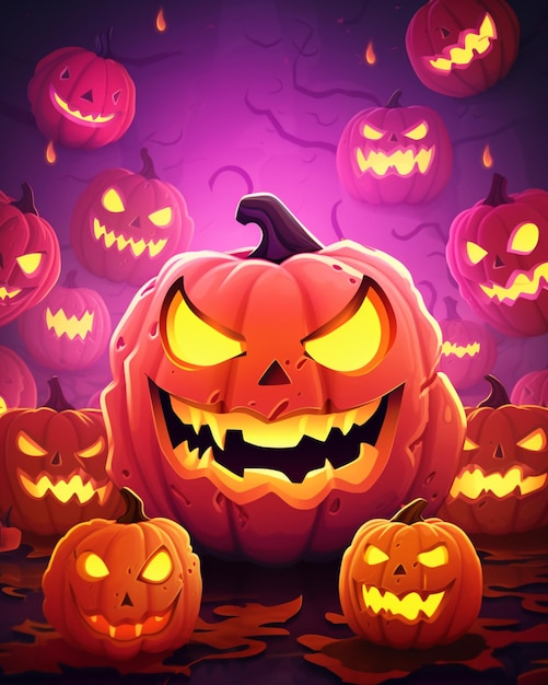 Halloween scary background