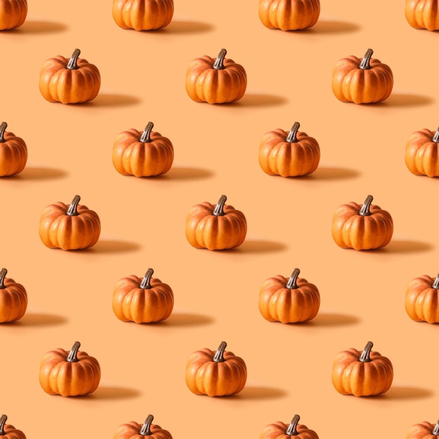 Halloween seamless pattern of pumpkin for wallpaper or pack paper