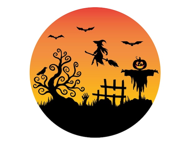 Halloween Silhouette Background