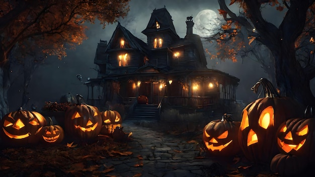 Halloween Theme Background Very Cool