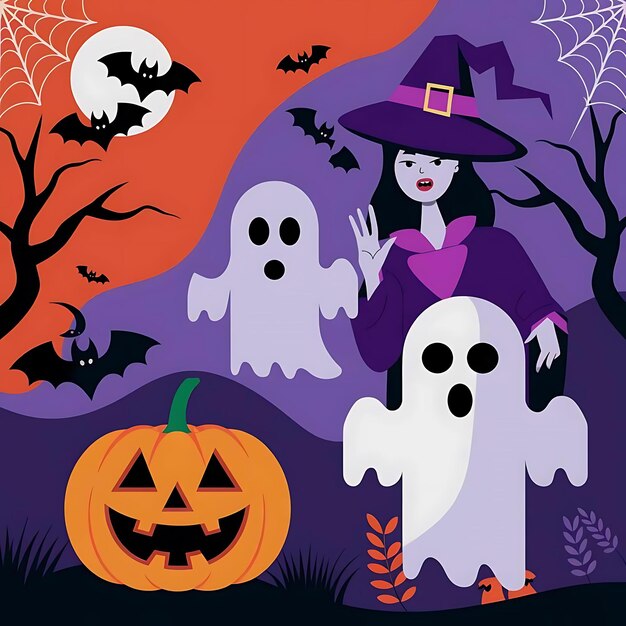 Halloween theme background