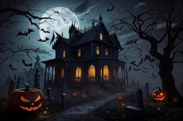 Halloween Themed Background