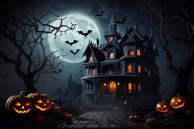 Halloween Themed Background