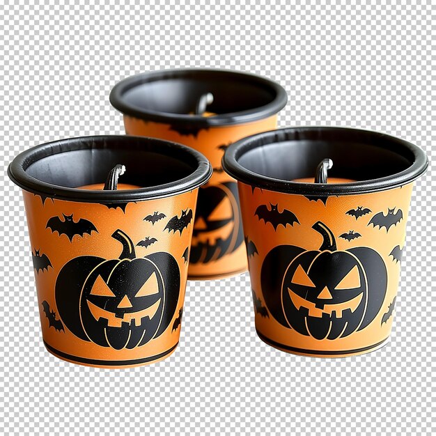 Photo halloween treatments isolated on a transparent background