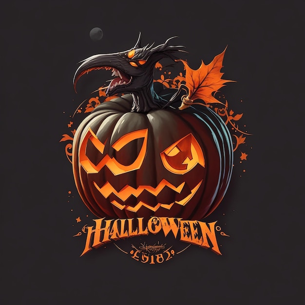 Halloween tshirt logo