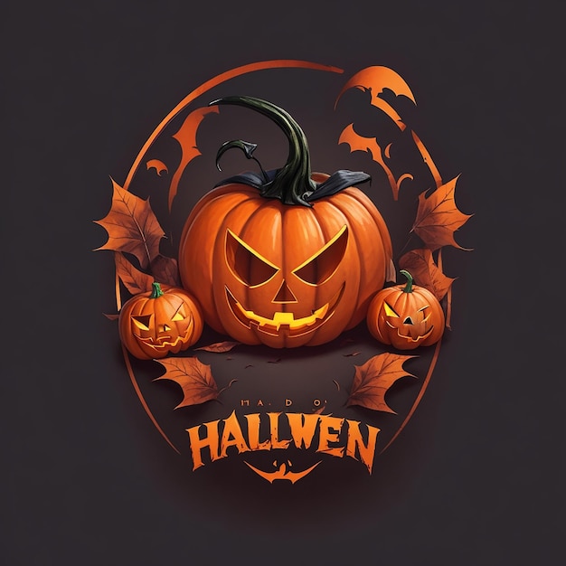 Halloween tshirt logo