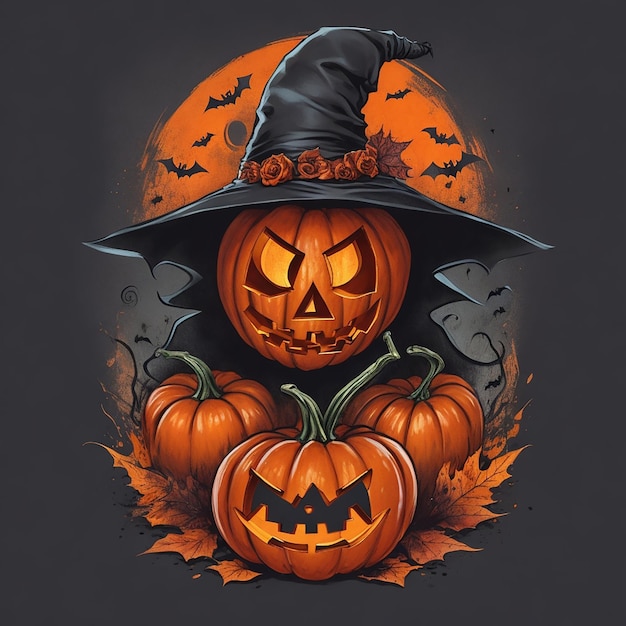 Halloween tshirt logo